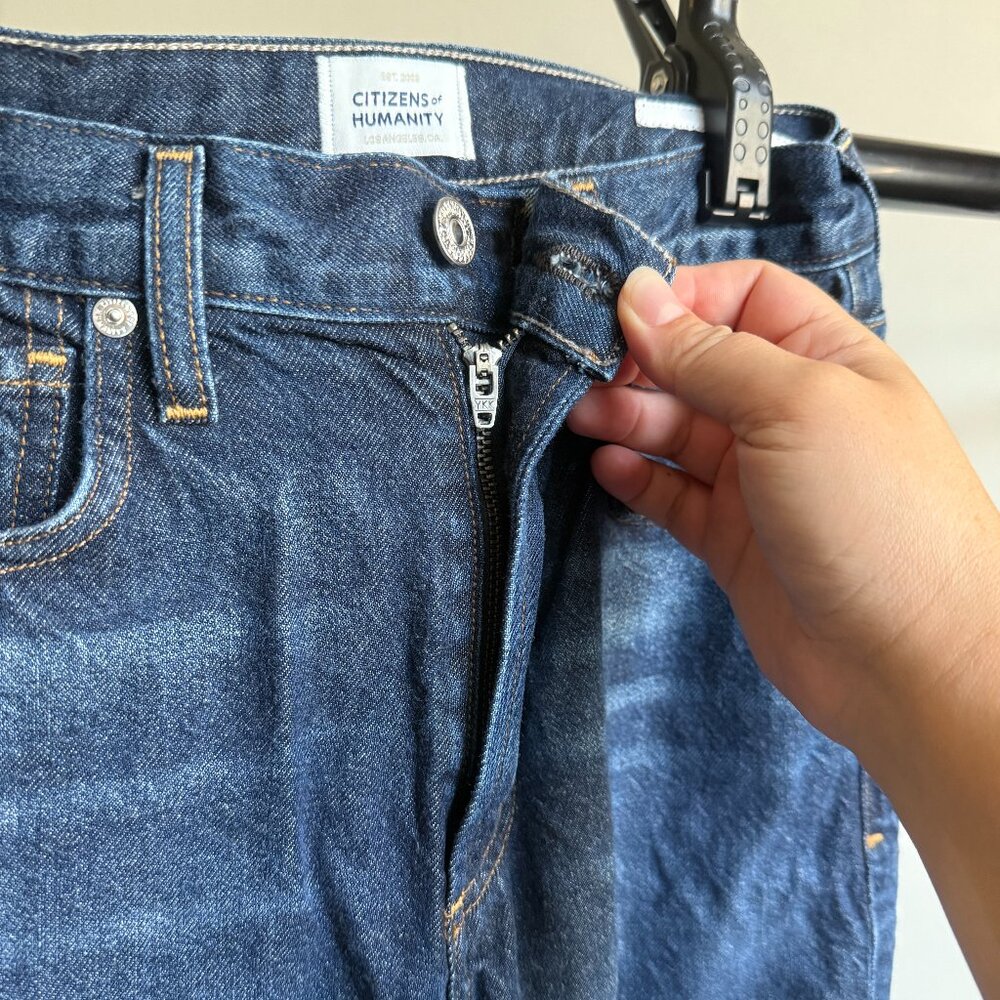 Citizens of Humanity Paloma High Rise Wide-Leg Baggy Jean in Gamut Size 24